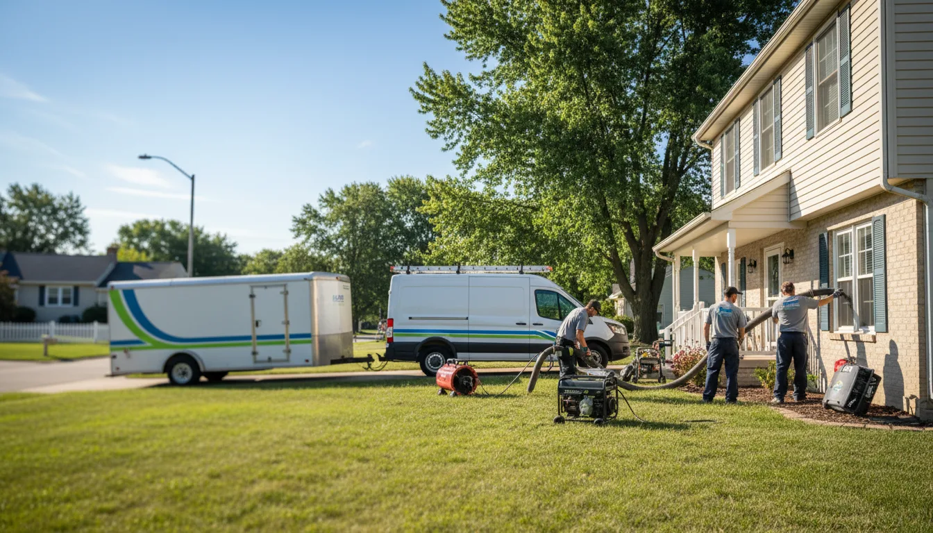 Flooded Basement Restoration And Cleanup With Repair in Humphrey, NE near me